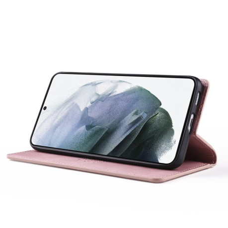 Чохол-книжка TAOKKIM Skin Feel Samsung Galaxy S22 Plus 5G - рожевий