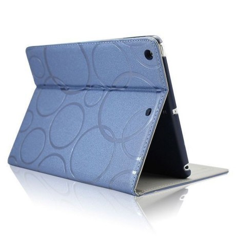 Чехол Kakusiga Circles Smart темно-синий для iPad Air 2