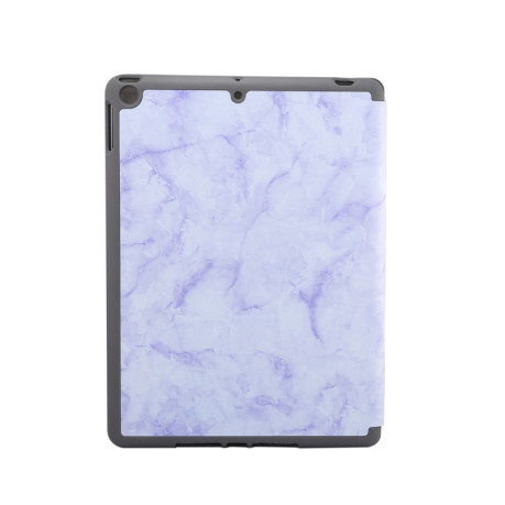 Протиударний чохол EsCase Marble Texture на iPad 9/8/7 10.2 (2019/2020/2021) - фіолетовий