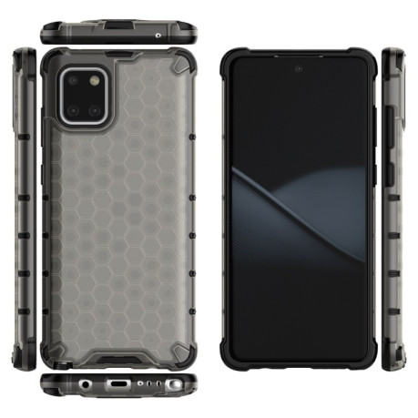 Противоударный чехол Honeycomb на Samsung Galaxy Note 10 Lite -черный