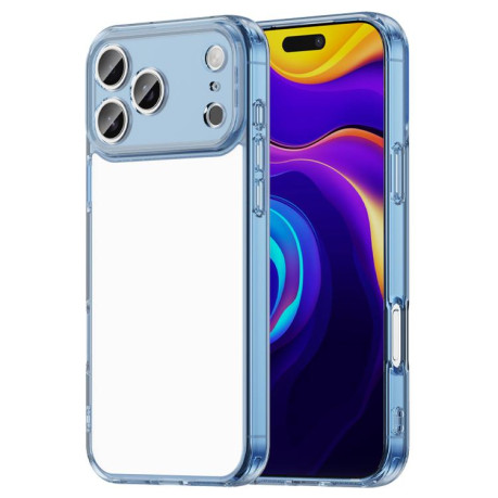 Чехол PC Hybrid TPU Airbag Shockproof для iPhone 17 Pro Max - синий