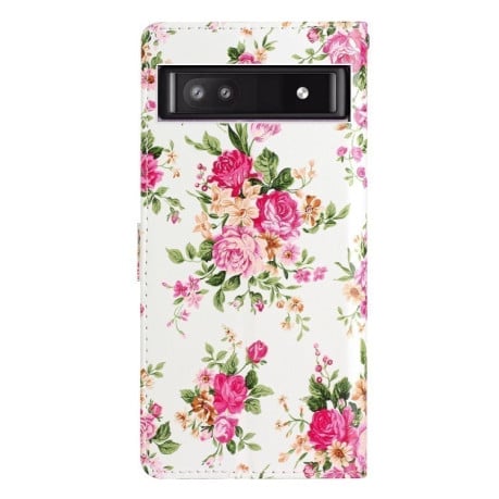 Чохол-книжка Colored Drawing Pattern для Google Pixel 9a - різнокольорові
