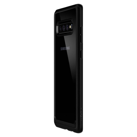 Оригинальный чехол Spigen Ultra Hybrid для Samsung Galaxy S10 Matte Black