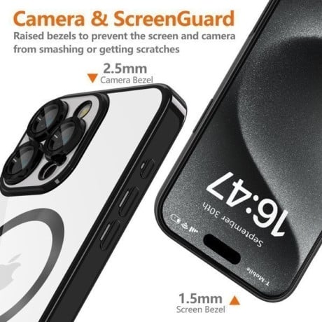 Чехол Tech-Protect MagFlex MagSafe для iPhone 16 Pro - Black