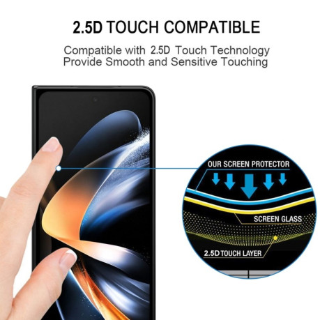 Защитное стекло Inner Screen Full Glue Full Cover для Samsung Galaxy Fold 5 - прозрачное