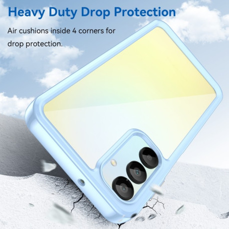 Протиударний чохол Colorful Acrylic Series для Samsung Galaxy A16 5G - синій
