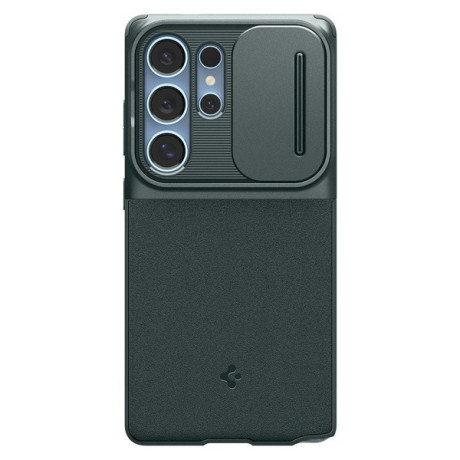 Оригинальный чехол Spigen OPTIK ARMOR для Samsung Galaxy S25 Ultra - Abyss Green