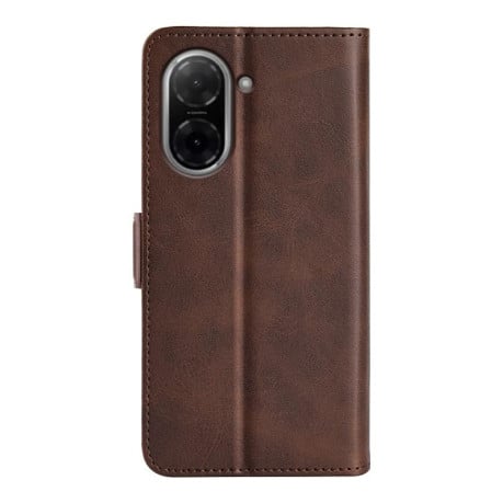 Чохол-книжка з двосторонньою магнітною застібкою на Xiaomi Redmi A5 4G 173.3mm - коричневий
