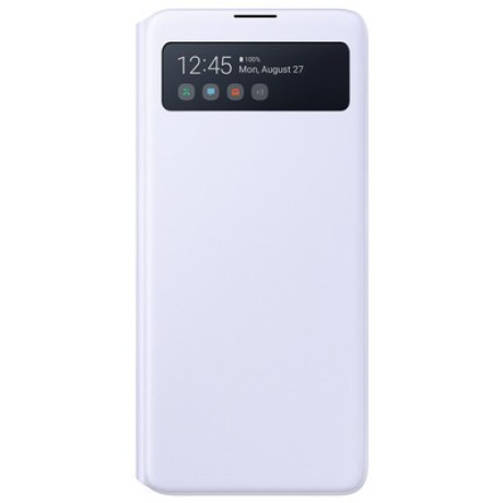 Оригінальний чохол-книжка Samsung S View Wallet Samsung Galaxy Note 10 Lite white (EF-EN770PWEGEU)
