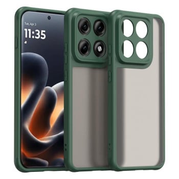 Чехол Fan Dun Series гибрид на Motorola Edge 70 Pro 5G — зелёный