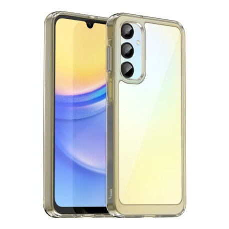 Противоударный чохол Colorful Acrylic Series для Samsung Galaxy A26 5G - прозрачно-серый