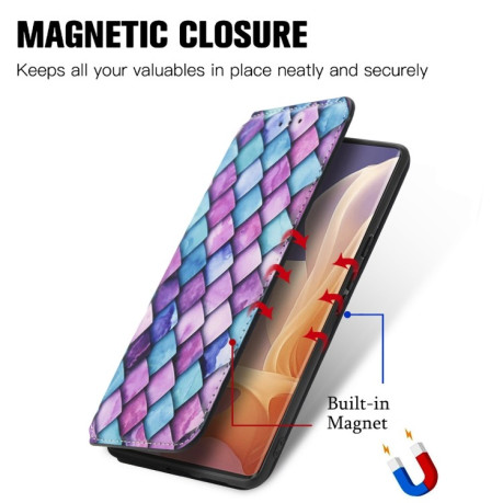 Чохол-книжка Solid Color Colorful на Motorola Moto G85 - Cube