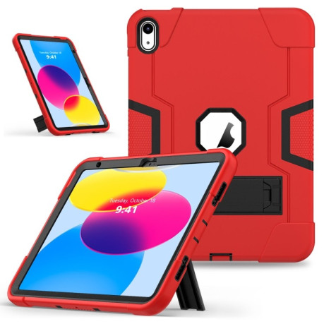 Противоударный чехол Contrast Color для iPad  10.9 2022 - красный