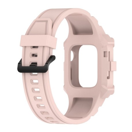 Силіконовий ремінець Integrated Band для Apple Watch Series 8/7 45mm / 44mm / 42mm - рожевий