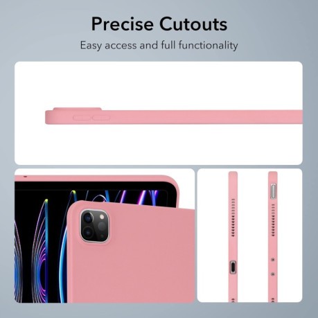 Чохол Oil Spray Skin-friendly TPU для iPad Pro 11 2024 - рожевий
