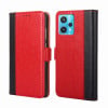 Чехол-книжка Ostrich Texture для Realme 9 Pro Plus/ Realme 9 4G - красный