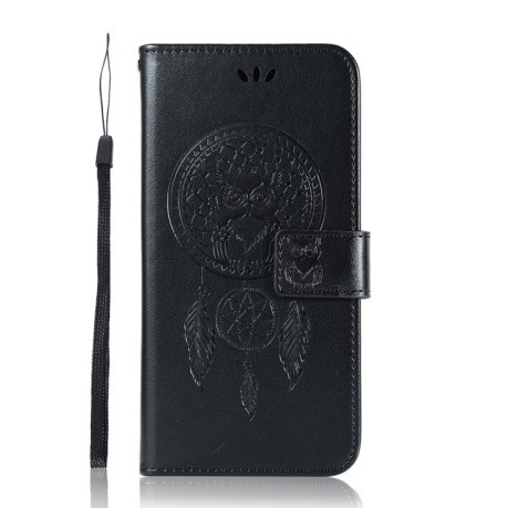 Чохол-книжка Wind Chime Owl для Xiaomi Poco M3 - чорний