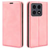 Чехол-книжка в стиле Retro мягкое покрытие Skin Feel деловой дизайн на Xiaomi 15T - розовый