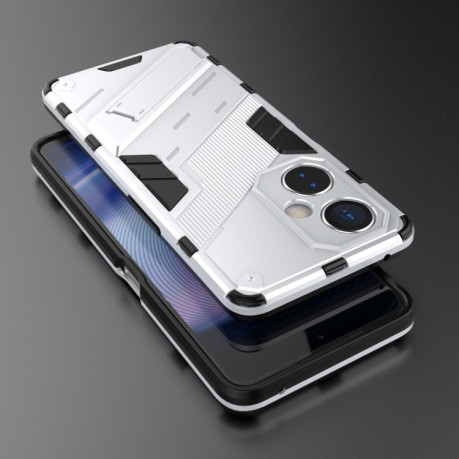 Противоударный чехол Punk Armor для OnePlus Nord CE 3 Lite - белый