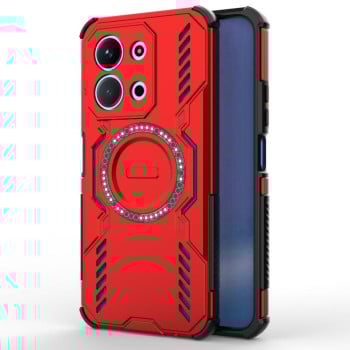 Протиударний чохол Butterfly Armor з MagSafe на Xiaomi Redmi 15C 5G / 4G EU 173mm - червоний