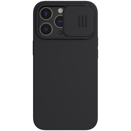 Силиконовый чехол NILLKIN CamShield для iPhone 13 Pro - черный