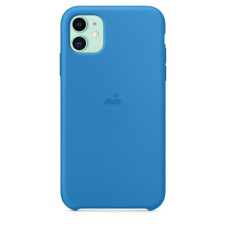 Силіконовий чохол Silicone Case Surf Blue на iPhone 11-преміальна якість