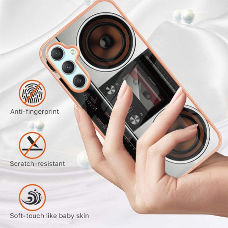 Противоударный чехол Electroplating IMD для Samsung Galaxy A24 4G - Radio