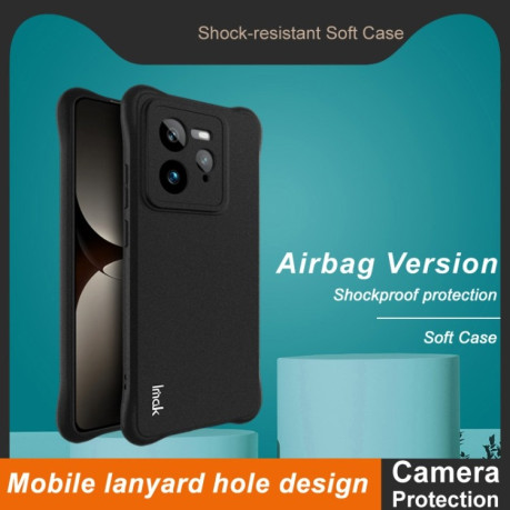 Чехол imak Shockproof Airbag для Realme GT7 Pro 5G - черный