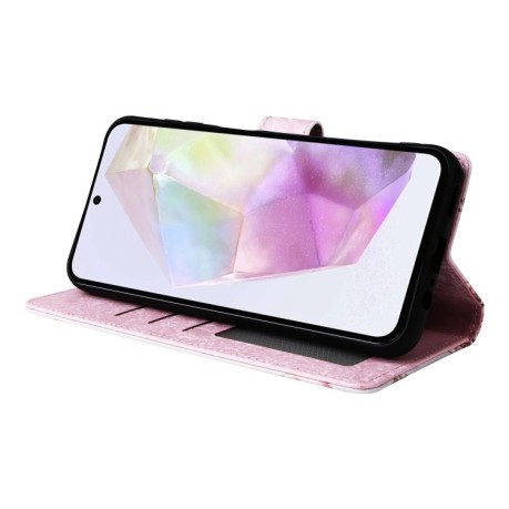 Чохол-книжка Bronzing Painting RFID для Samsung Galaxy A26 5G - Rose