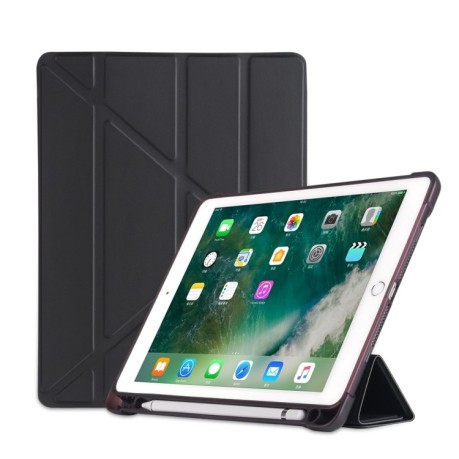 Чехол- книжка Multi-folding для iPad 9.7 (2018) / 9.7 (2017) / air / air2 - черный