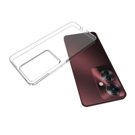 Протиударний чохол Waterproof Texture для OPPO Reno11 F 5G Global - прозорий