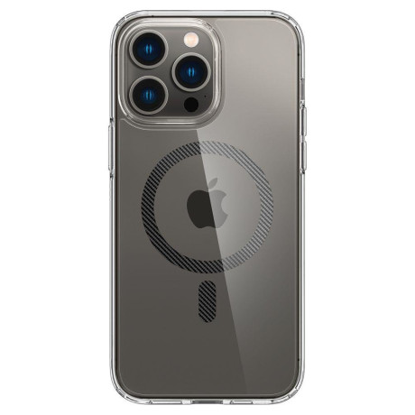 Оригинальный чехол Spigen Ultra Hybrid (Magsafe) на iPhone 14 Pro Max - Carbon Fiber
