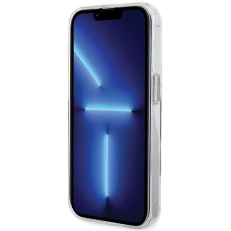 Оригінальний чохол Karl Lagerfeld Ring Stand Karl Choupette MagSafe для iPhone 15 Pro Max - transperent(KLHMP15XHMRSCHH)