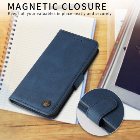 Чохол-книжка Skin Feel Life Tree для Motorola Moto G15/G15 Power - синій