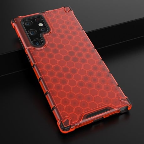 Протиударний чохол Honeycomb Samsung Galaxy S22 Ultra 5G - червоний