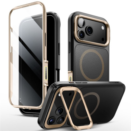Оригинальный чехол Supcase IBLSN Ares Flip Mag с MagSafe на iPhone 17 Pro Max - Gold