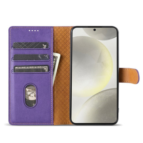 Чехол-книжка N.BEKUS CSJ-P1 Solid Color Leather на Google Pixel 8a - фиолетовый