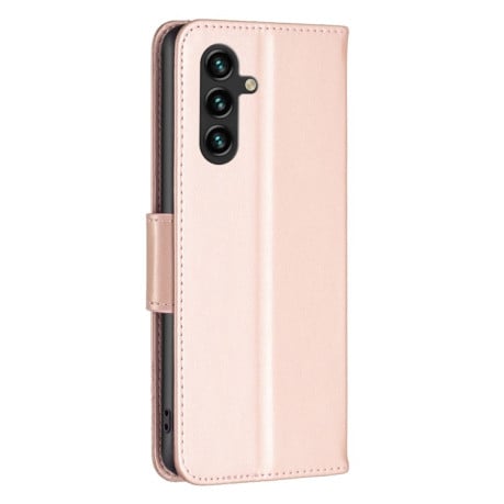 Чохол-книжка Butterflies Pattern для Samsung Galaxy A55 – рожеве золото