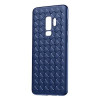 Ультратонкий Чохол Baseus Weave Texture на Samsung Galaxy S9+Plus (G965) - синій
