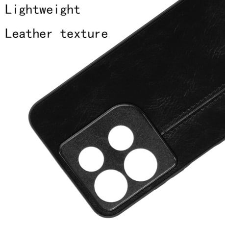 Чохол із простроченням Sewing Cow Pattern на Motorola Moto G15 / G15 Power - чорний