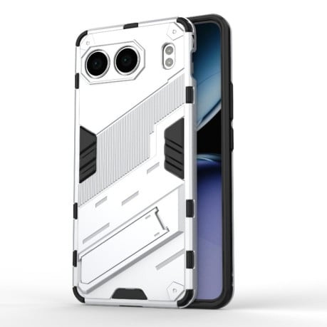 Протиударний чохол Punk Armor із підставкою на OnePlus Nord 4 5G Global - білий