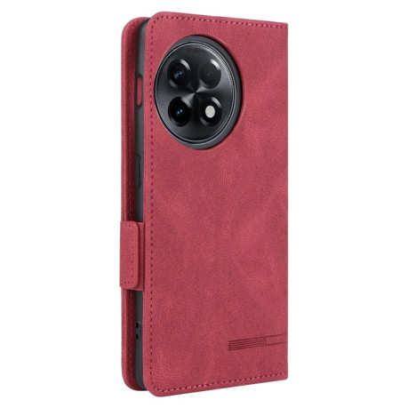 Чохол-книжка Magnetic Clasp Flip для OnePlus 11R / Ace 2 - червоний
