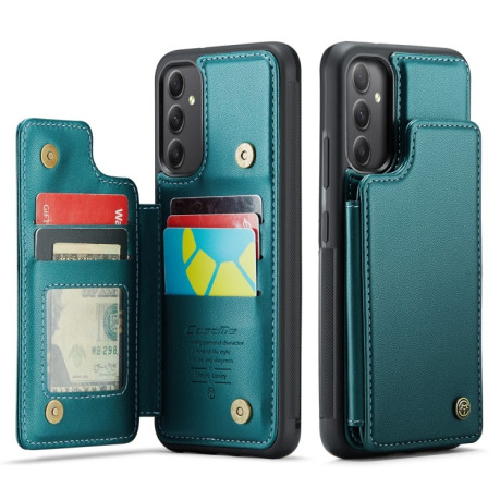 Чехол CaseMe C22 Card Slots Holder RFID Anti-theft для Samsung Galaxy A34 5G - синий