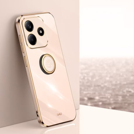 Протиударний чохол XINLI Straight Edge для Xiaomi Redmi Note 14 5G - рожевий