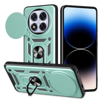 Протиударний чохол Sliding Camshield для Xiaomi Redmi Note 14 Pro+ 5G - зелений