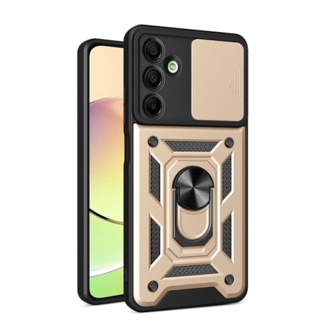 Протиударний чохол Sliding Camshield для Samsung Galaxy A16 5G - золотий