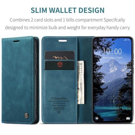 Чохол-книжка CaseMe-013 Multifunctional на Xiaomi Poco X7 Pro - синій