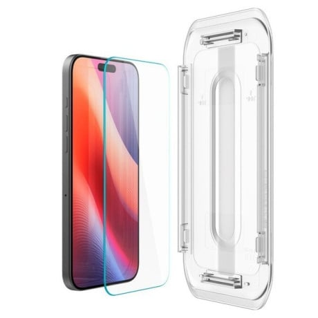 Комплект защитного стекла Spigen Glas.Tr EZ Fit для iPhone 16 Pro