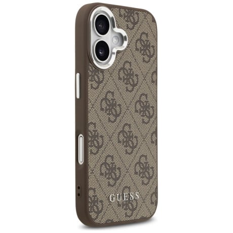 Оригінальний чохол Guess 4G Classic Logo з MagSafe на iPhone 17 - brown