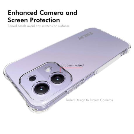 Силиконовый прозрачный чехол ENKAY Clear на Xiaomi Redmi 15C 5G / 4G Global 171mm